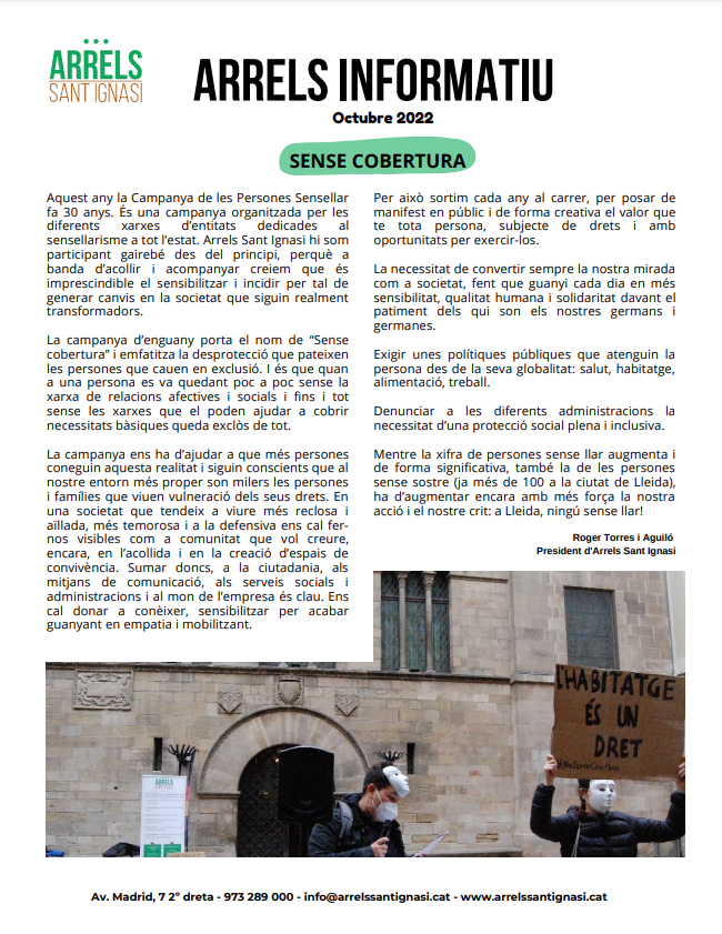 Arrels Informatiu Octubre 2022